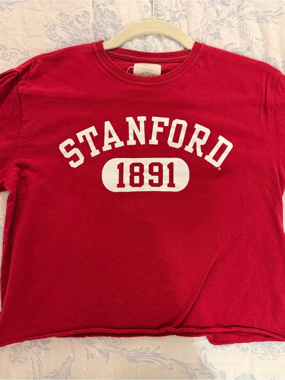 Stanford cropped tee